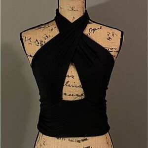 NWOT Twist Halter Top